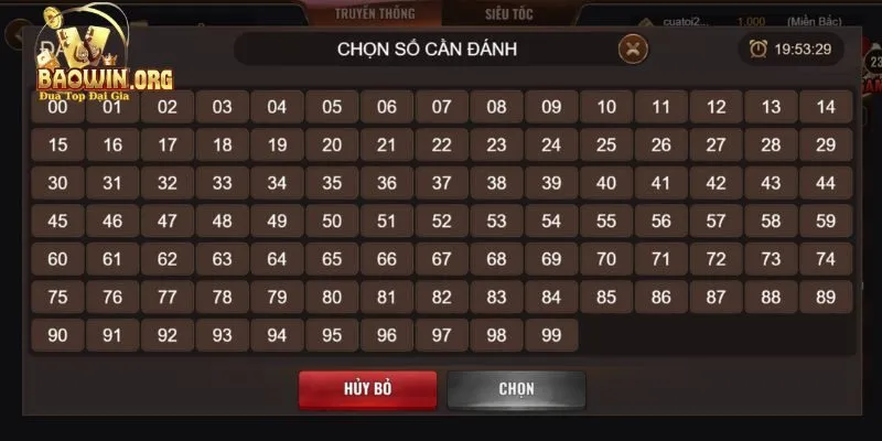 Hệ thống quay thưởng có cơ chế rõ ràng