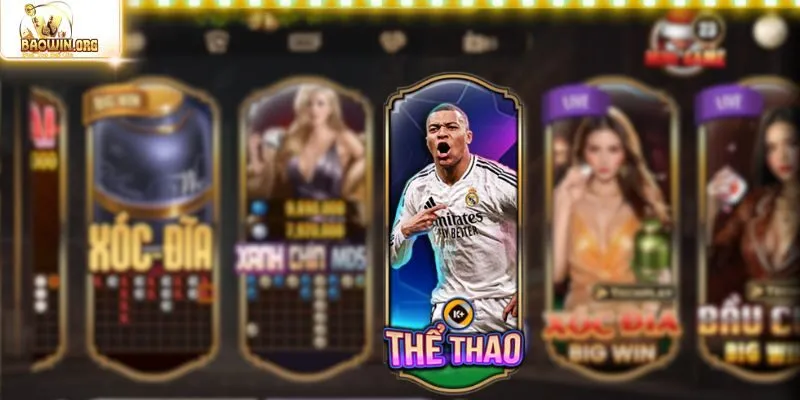 Khái quát sảnh thể thao baowin nổi bật hàng đầu